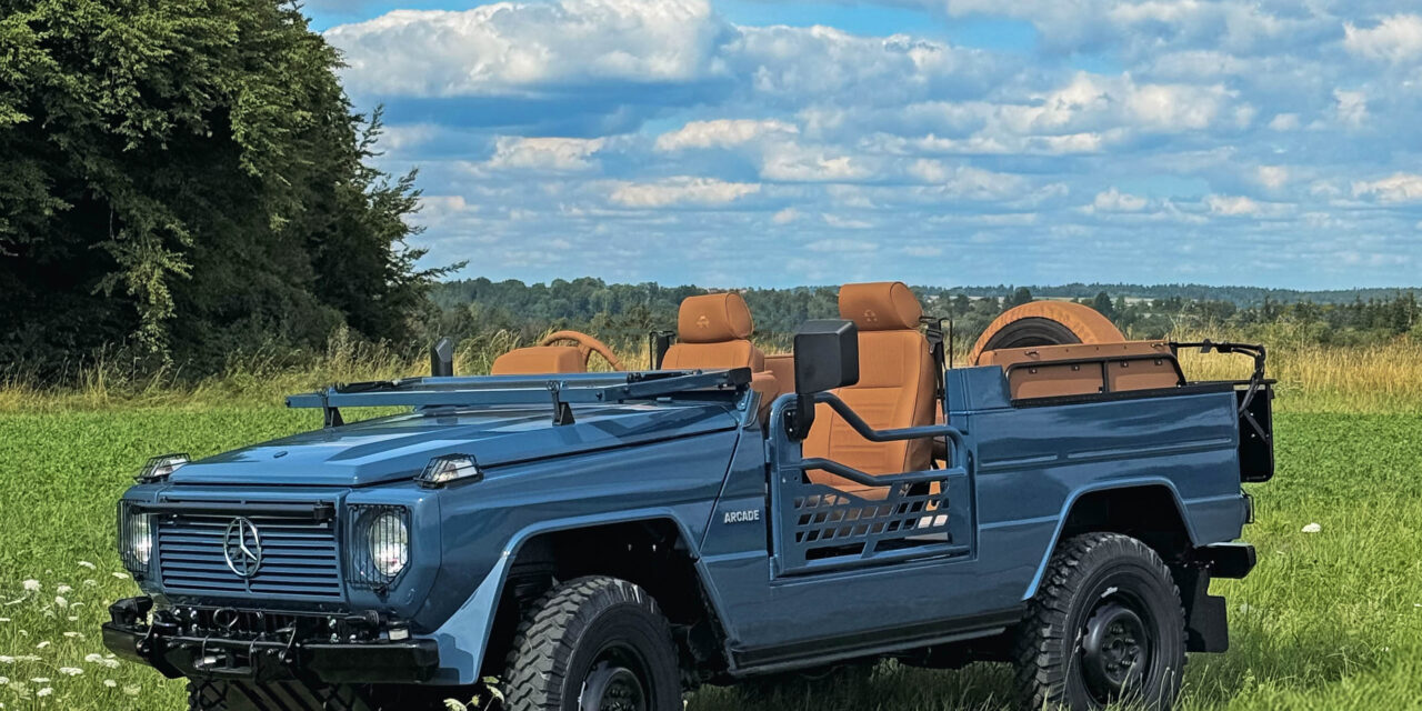 Arcade Cars Unveils Limited-Edition Singaporean Military G-Wagen at Newport Debut