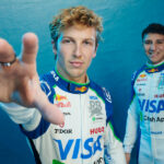 VCARB F1 Drivers Hadjar & Lawson Turn to Airtasker for Wild Helmet Designs – and You Could Be the Artist Behind It