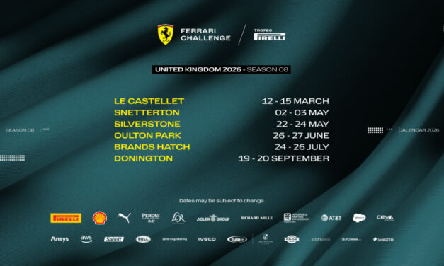 2026 Ferrari Challenge Trofeo Pirelli UK calendar unveiled