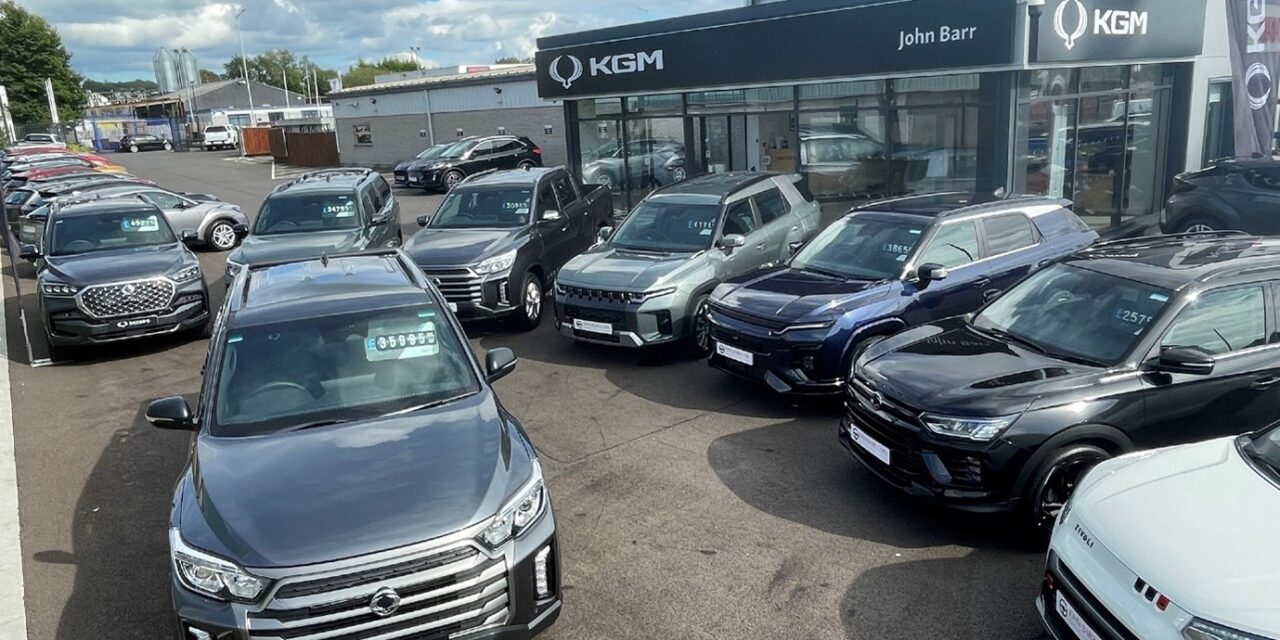 KGM Motors UK strengthens Northern Ireland presence with John Barr Cars KGM in Antrim