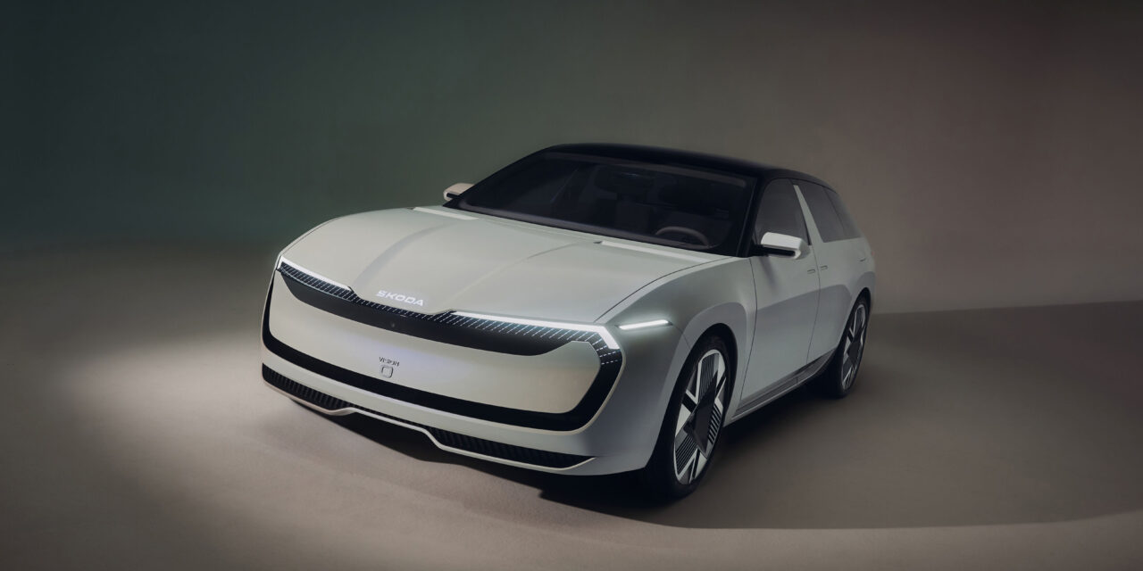 Škoda Vision O: Electrified future Estate with the next generation of the Modern Solid design language