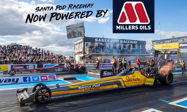 Santa Pod Raceway welcomes Millers Oils as Official Oil Sponsor