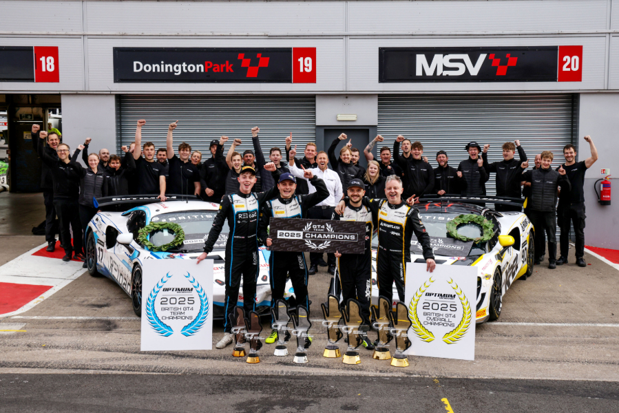 McLaren Artura GT4 powers second successive British GT Drivers’ Championship at Donington Park