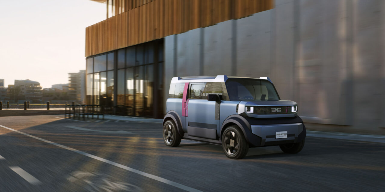 Dacia Hipster Concept: an alternative vision of electric mobility