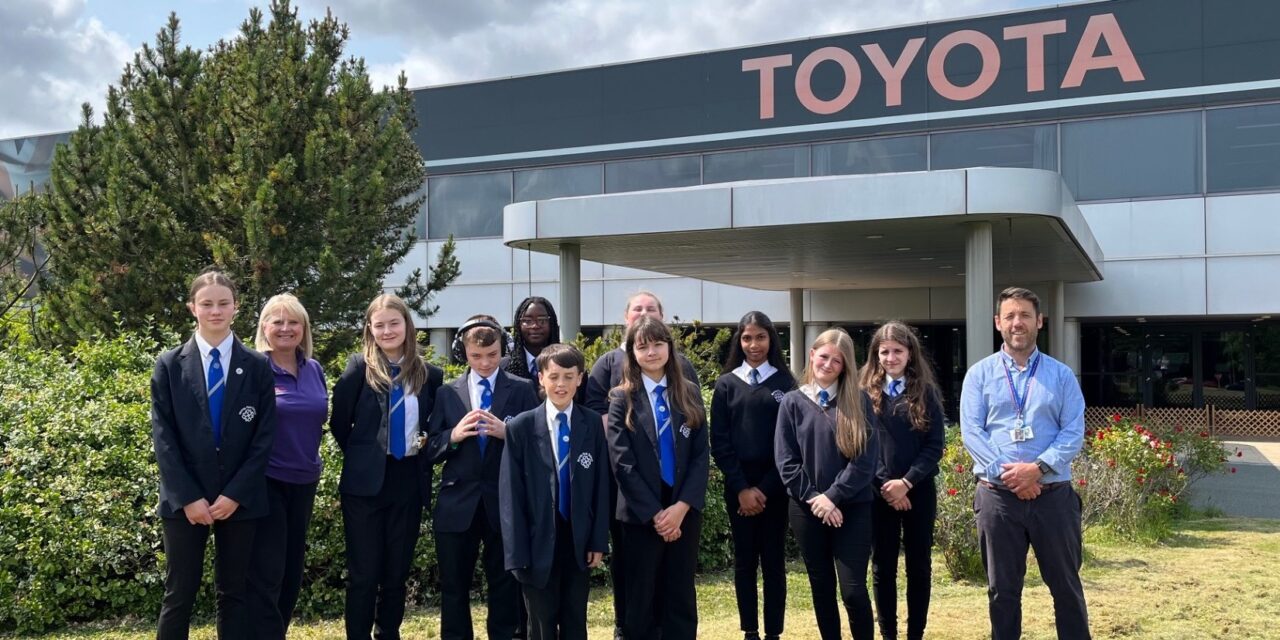Derby school strikes gold for its dedication to careers