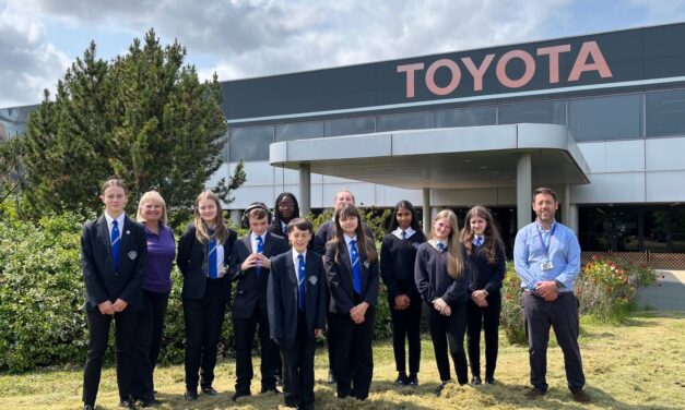 Derby school strikes gold for its dedication to careers