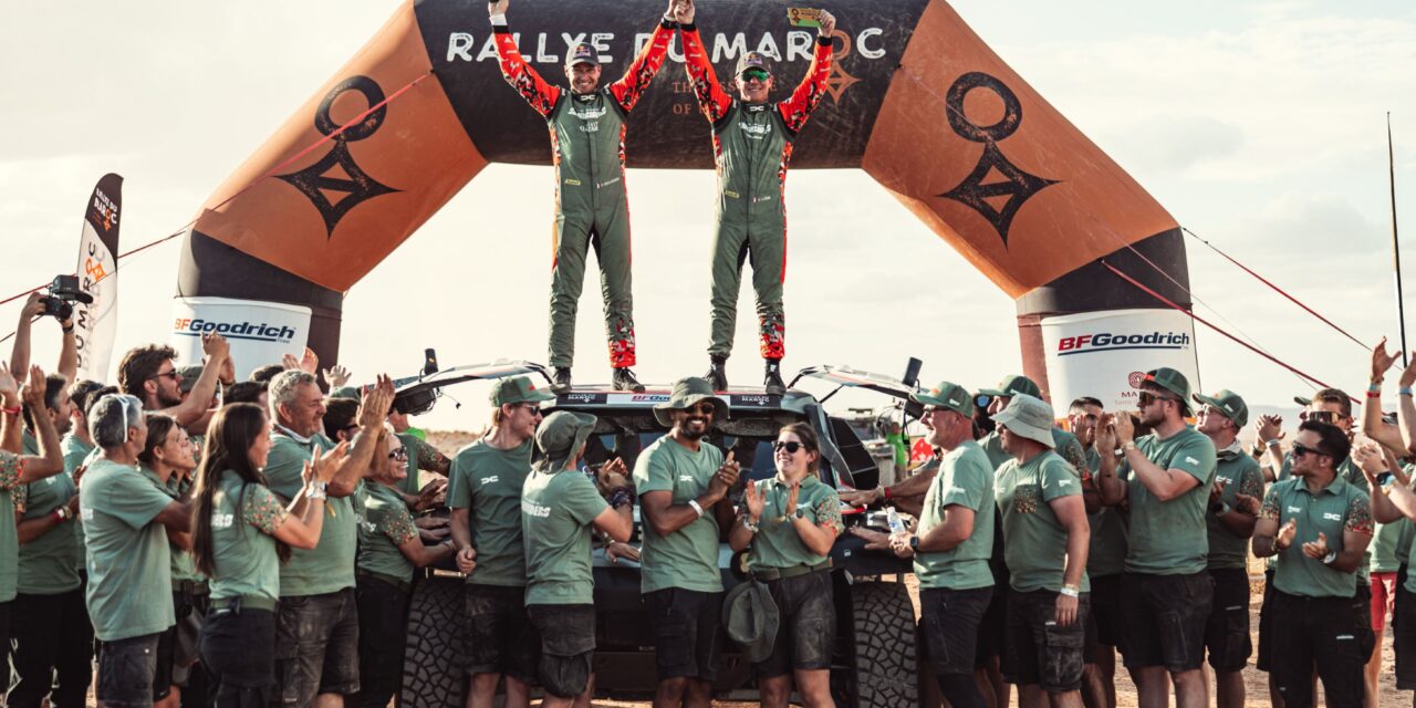 The Dacia Sandriders win big: Loeb Triumphs in Morocco, Boulanger is World Navigators’ Champion