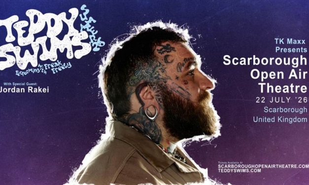 TEDDY SWIMS ANNOUNCES HEADLINE SHOW AT TK MAXX PRESENTS SCARBOROUGH OPEN AIR THEATRE 2026