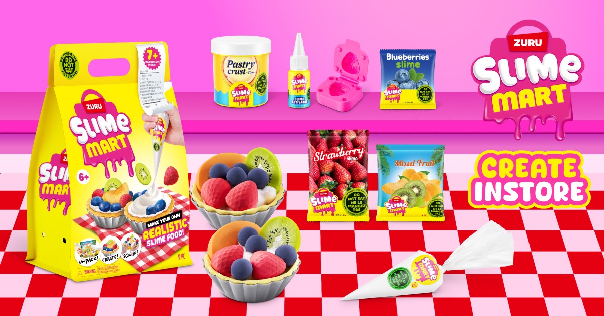 GET CREATIVE WITH SLIME MART AT THE ENTERTAINER THIS NOVEMBER!