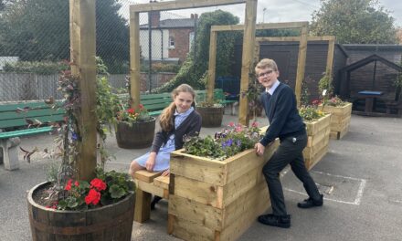 William Gilbert school goes green with community support