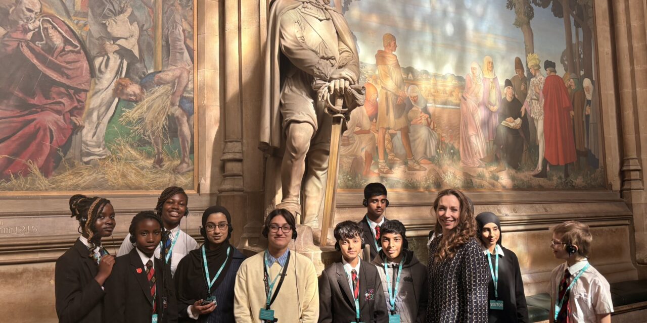 Bemrose pupils gain a real insight into life at Parliament