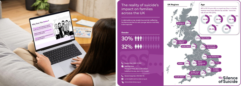 Suicide impacts nearly one in three people in the East Midlands, new figures show