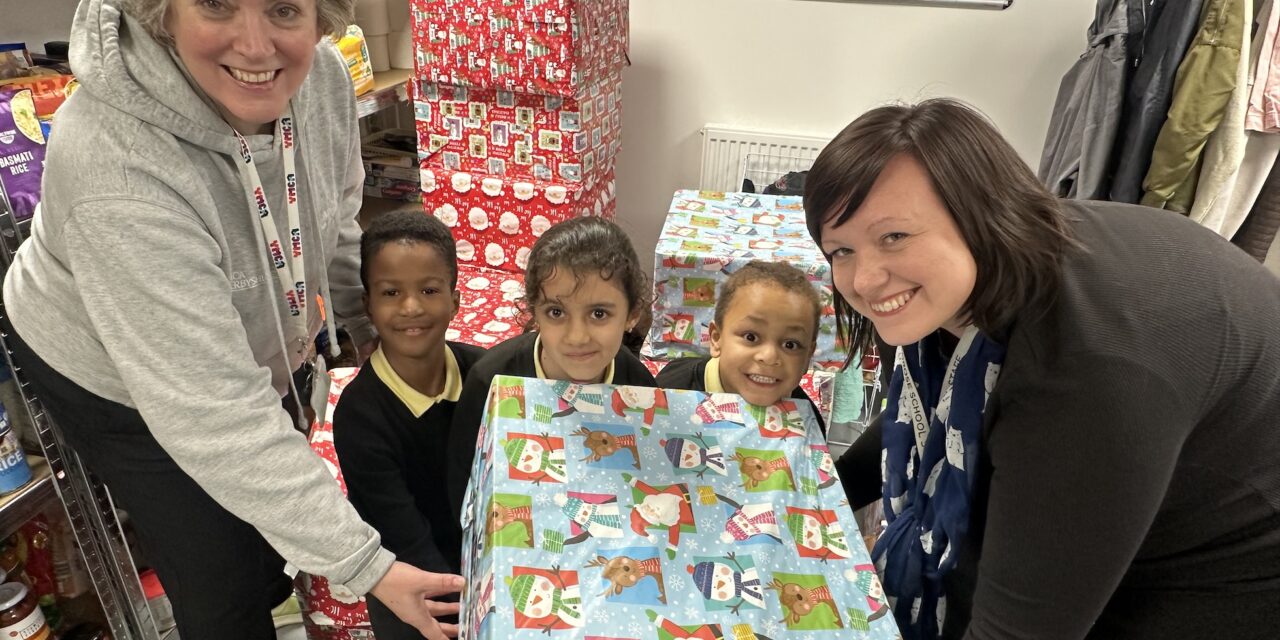 Derby pupils enjoy festive fun at YMCA community hub