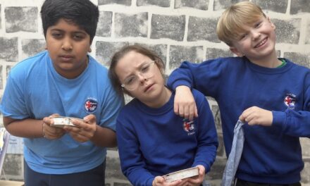 Curtains up for three Walter Evans pupils