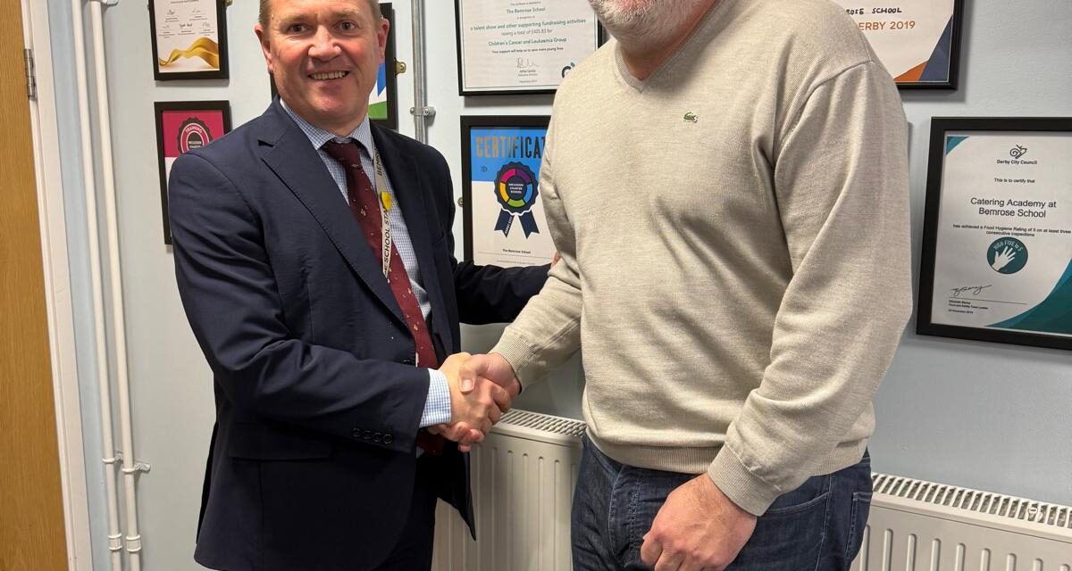 The Bemrose School hails ‘invaluable’ partnership with Derby-based Derventio Education