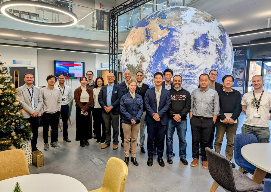 Japanese space companies explore collaborating with the UK at Space Park Leicester