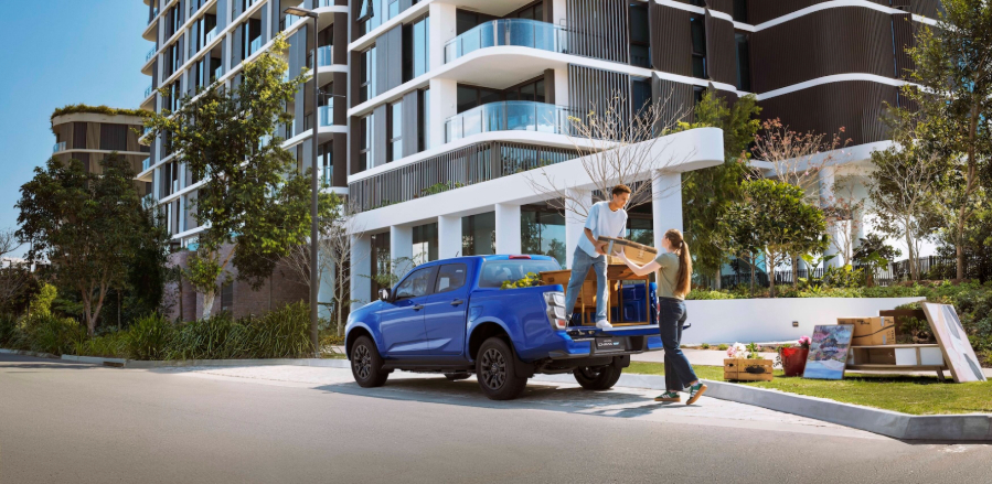 Brits will move home five times in a lifetime, hauling the equivalent of 36 carloads of belongings, says new Isuzu study