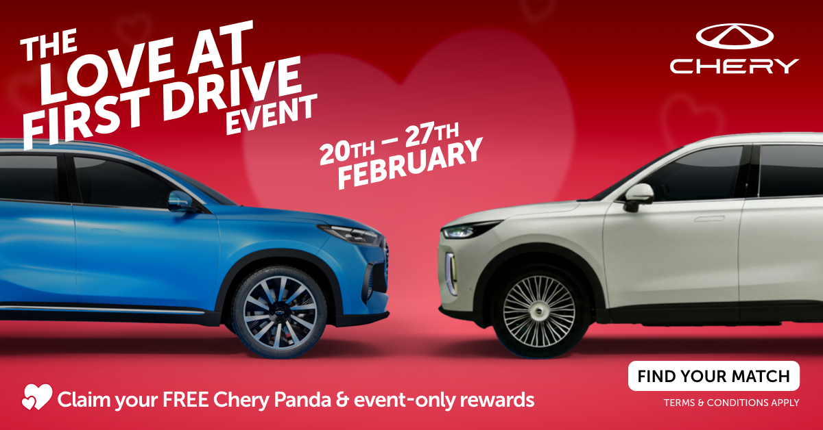 CHERY UK launches SUV matchmaking: ‘Love at First Drive’ national retailer event opening this week