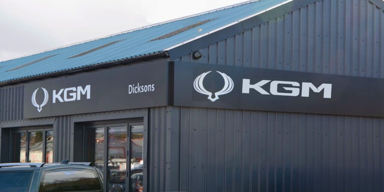 KGM Motors UK welcomes Dicksons of Inverness to its dealer network