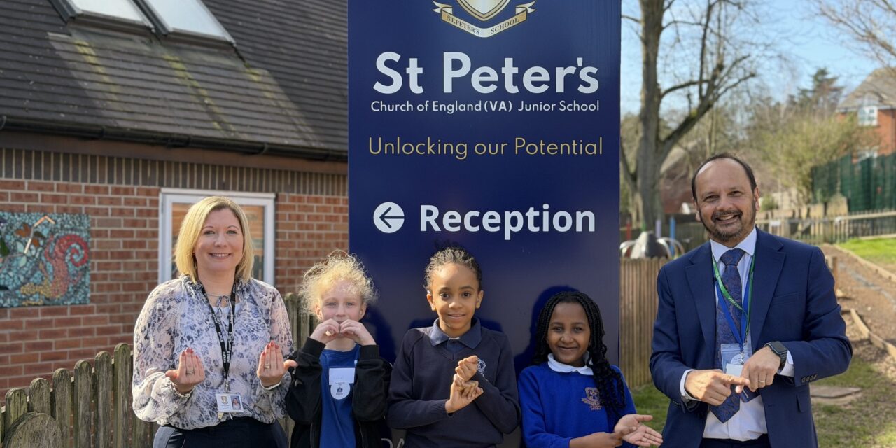 Derby pupils take hands-on approach to teaching BSL