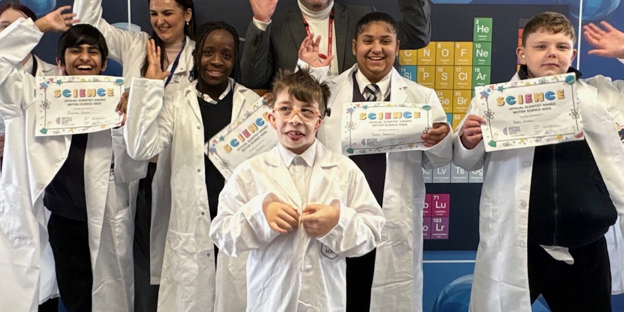 Curiosity takes flight at Derby School for British Science Week
