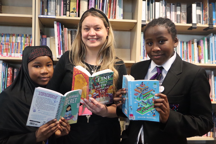 Books take centre stage at Bemrose School