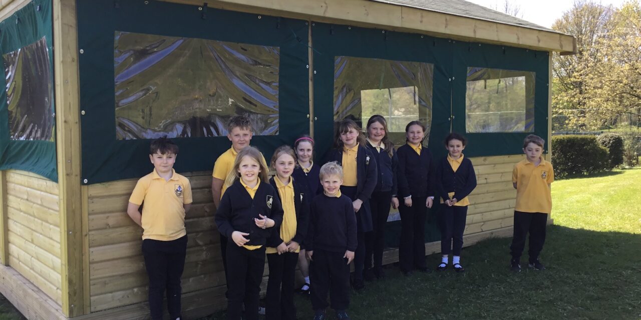 A Derbyshire school has room to grow with new outdoor classroom