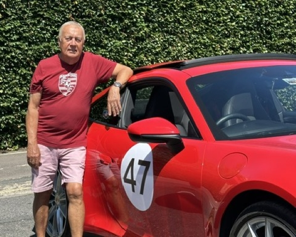 England football fan follows the Three Lions after surgery for condition estimated to affect millions of Britons