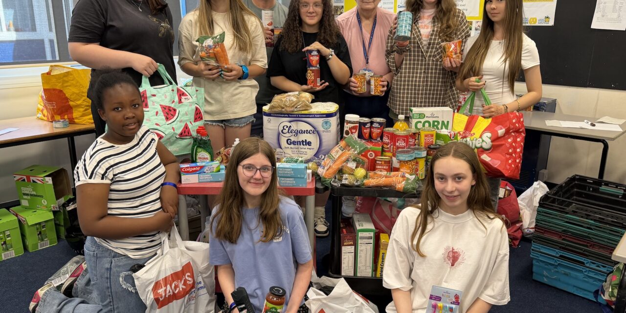 Murray Park pupils pack kindness into hampers for families in need