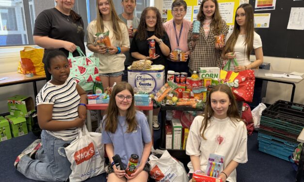 Murray Park pupils pack kindness into hampers for families in need