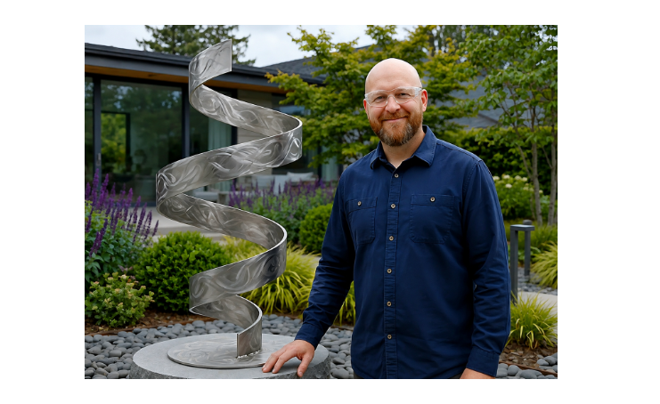 Christopher Henderson Transforms Industrial Metal into Contemporary Works of Art That Redefine Modern Spaces