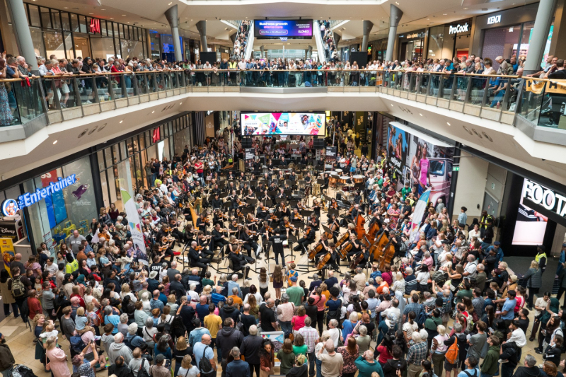 20 FREE SHOWS IN 5 DAYS – AS CBSO IN THE CITY GIVES BIRMINGHAM A LIFT   AND INTRODUCES THOUSANDS OF PEOPLE TO ORCHESTRAL MUSIC